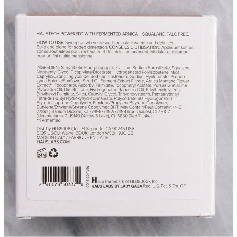 Haus Labs Power Sculpt Velvet Bronzer in Medium Level 5 Original Formula NIB